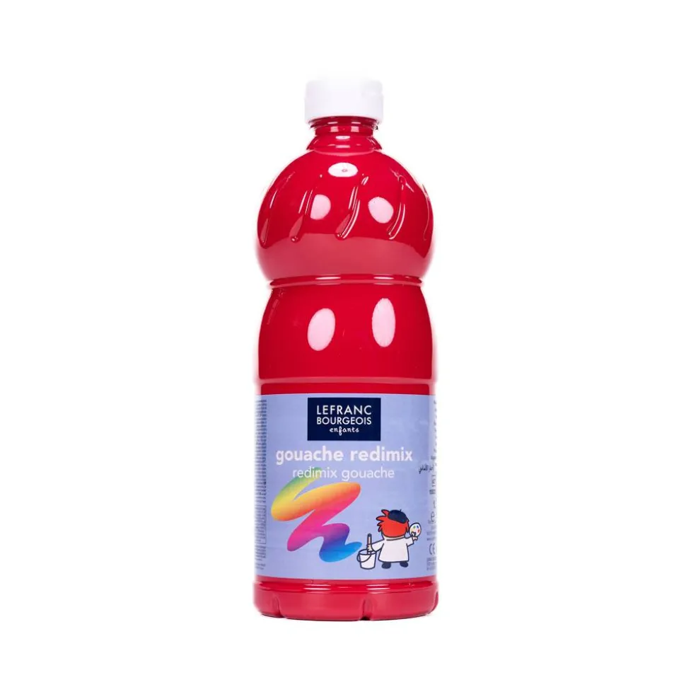 Temperafarbe 'Redimix' primärrot flüssig 1000 ml