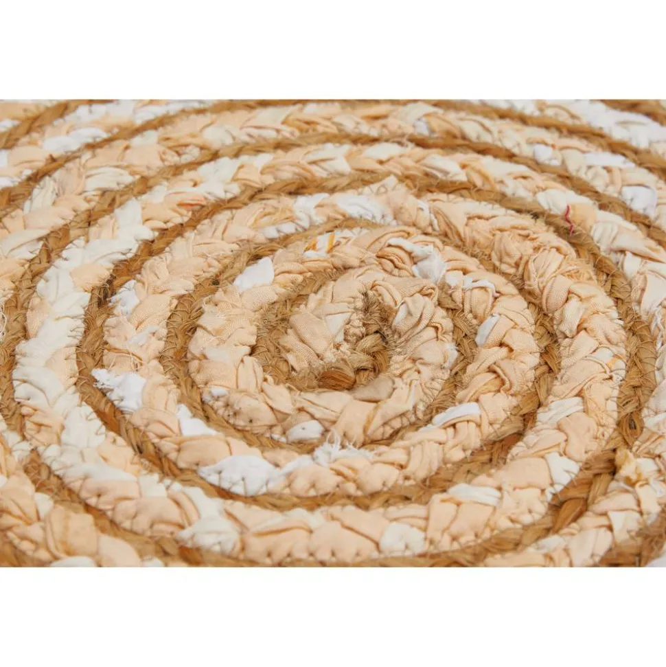 Teppich 'BB Ethno' natur/weiß 80 x 80 cm