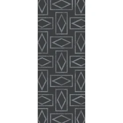 Teppich 'Capella' anthrazit 180 x 66 cm