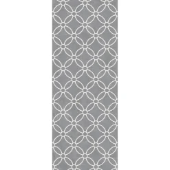 Teppich 'Capella' grau 180 x 66 cm