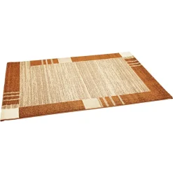 Teppich "Grasse" 133 x 190 cm sandfarben