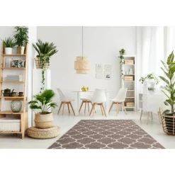 Teppich 'Indonesia' grau 160 x 230 cm