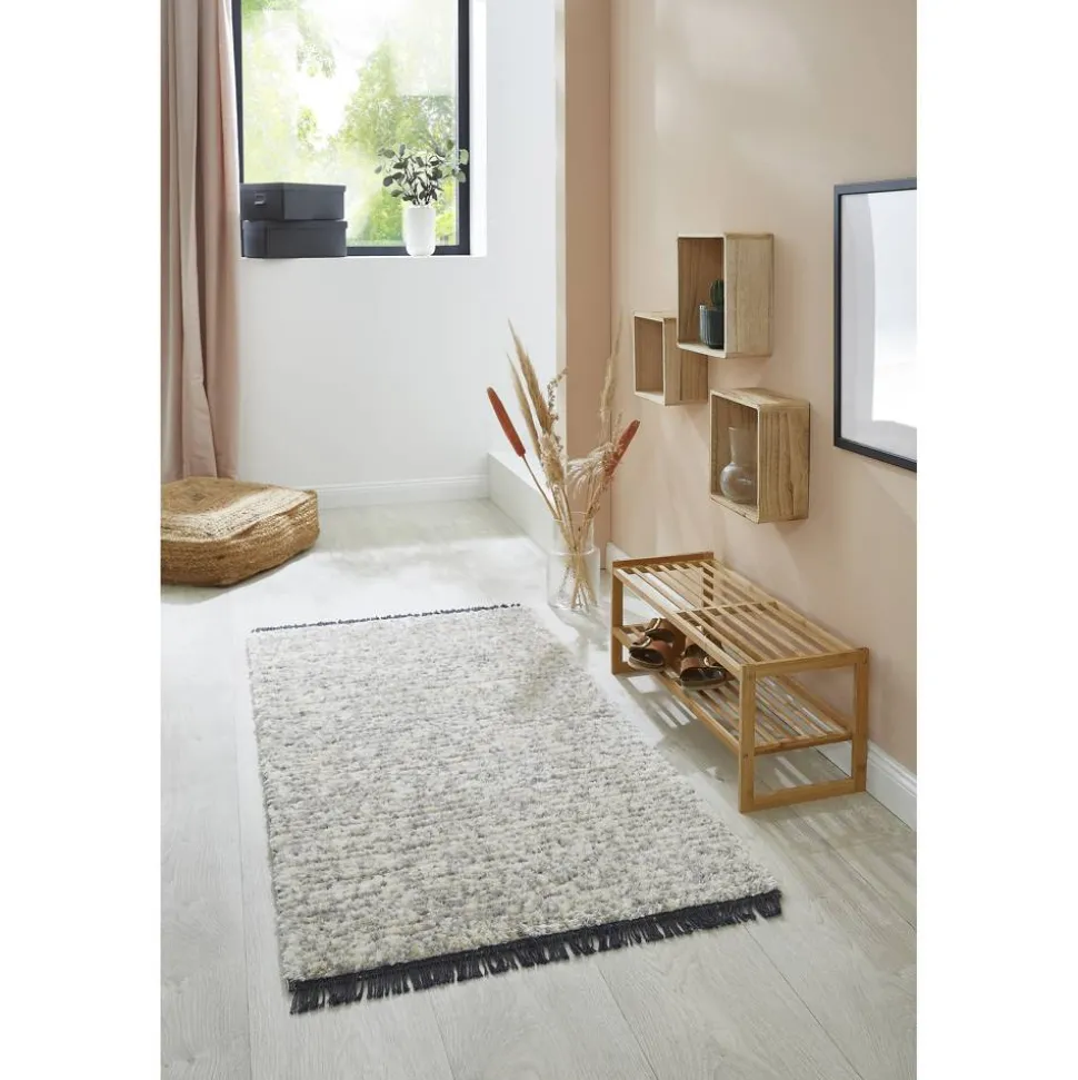 Teppich 'Ovada' beige-grau 120 x 170 cm