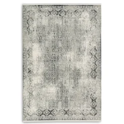 Teppich 'Positano' grau/creme 160 x 230 cm