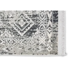 Teppich 'Positano' grau/creme 160 x 230 cm