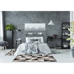 Teppich 'Salamanca' antrosa/grau 120 x 170 cm
