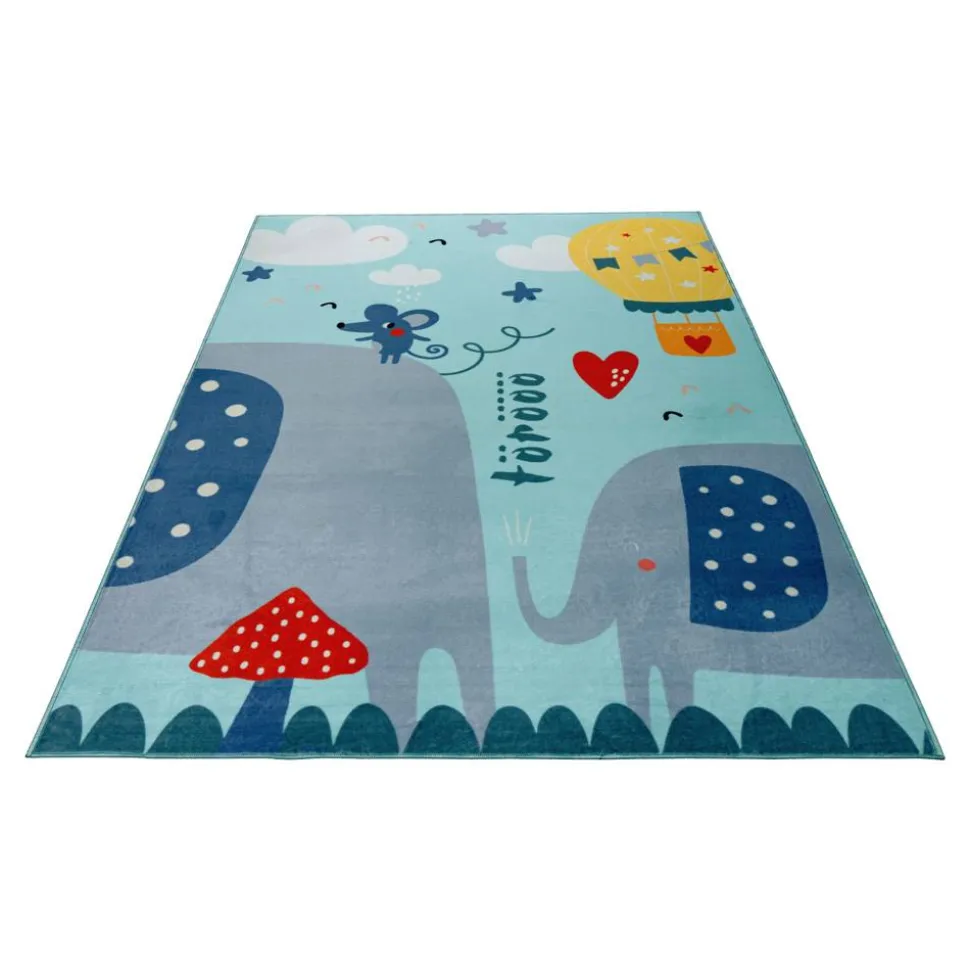 Teppich 'Wonder' blau 160 x 230 cm