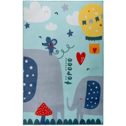 Teppich 'Wonder' blau 160 x 230 cm