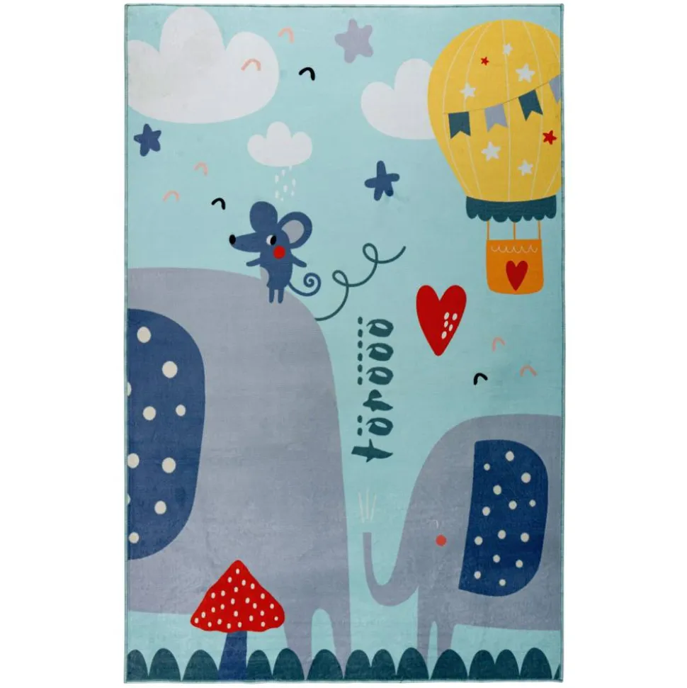 Teppich 'Wonder' blau 160 x 230 cm