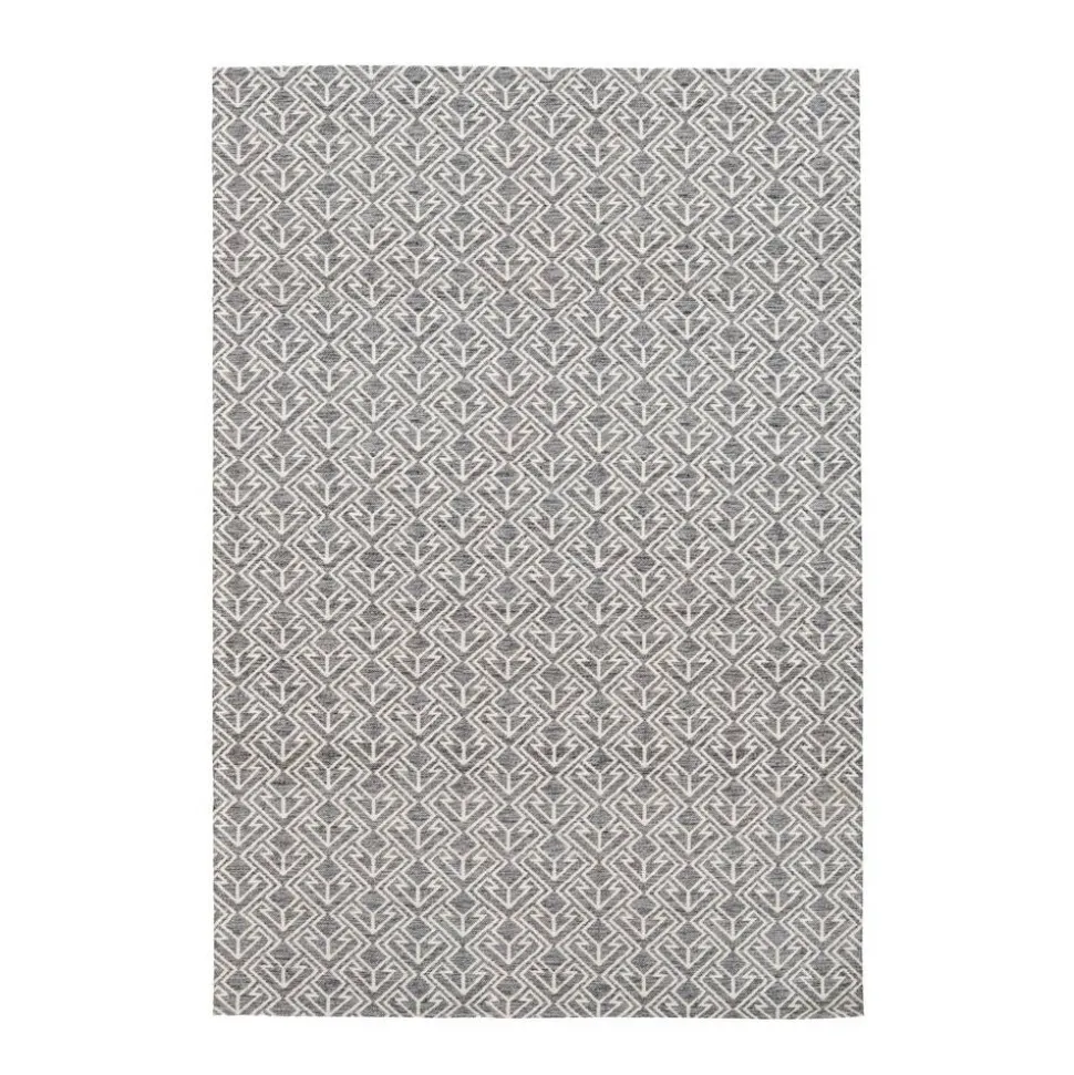 Teppich 'Yoga' grau/creme 160 x 230 cm