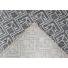 Teppich 'Yoga' grau/creme 80 x 150 cm
