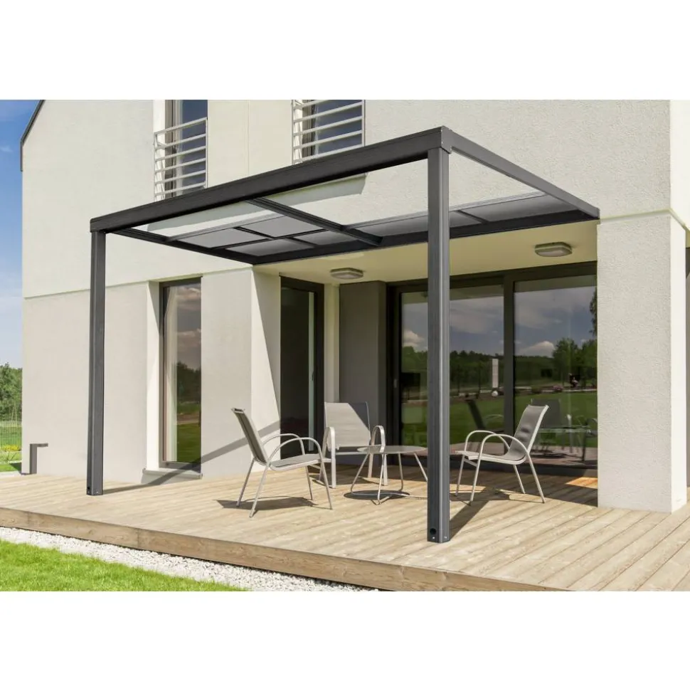 Terrassenüberdachung 'Air 1' 390 x 299 cm