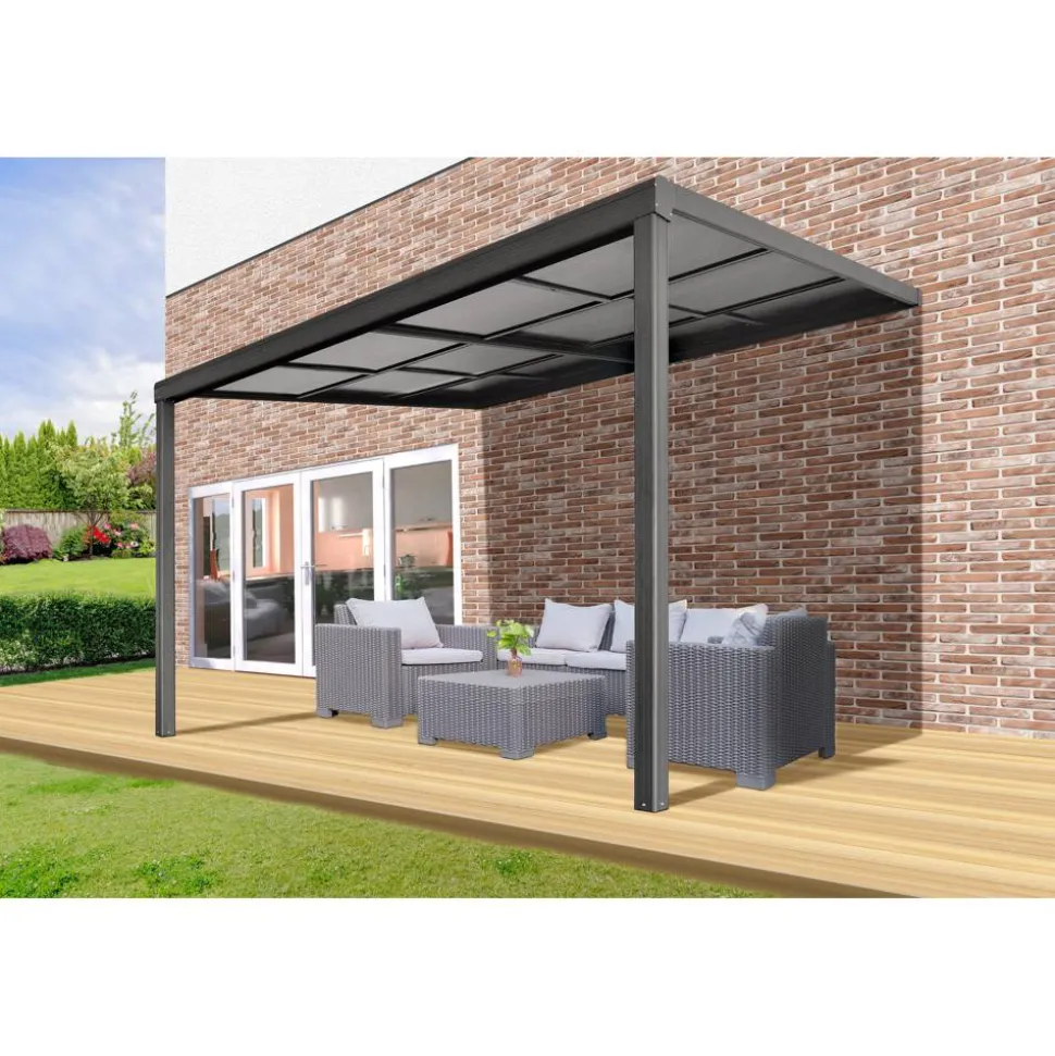 Terrassenüberdachung 'Air 1' 390 x 299 cm