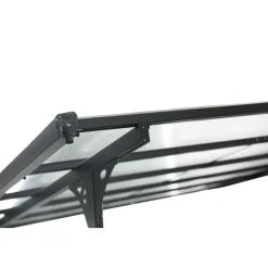 Terrassenüberdachung 'Bruce 617' Aluminium schwarz 300 x 617 x 270 cm