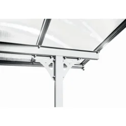 Terrassenüberdachung 'Bruce 617' Aluminium weiß 300 x 617 x 225 cm