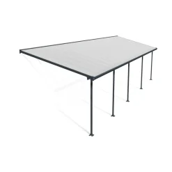 Terrassenüberdachung' Feria' anthrazit 294 x 1035 cm Polycarbonat transparent