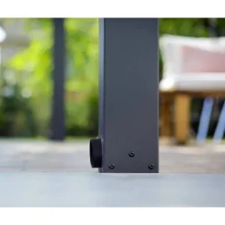 Terrassenüberdachung 'Stockholm' anthrazit 330,5 x 587,5 cm Polycarbonat klar