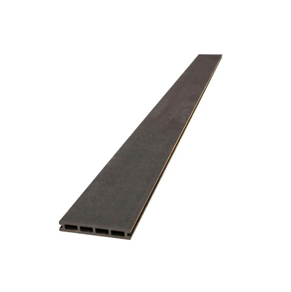 Terrassendiele WPC matt-anthrazit 14,5 x 200 x 2,1 cm