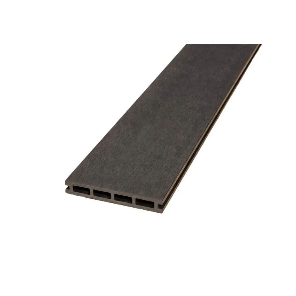 Terrassendiele WPC matt-anthrazit 14,5 x 200 x 2,1 cm