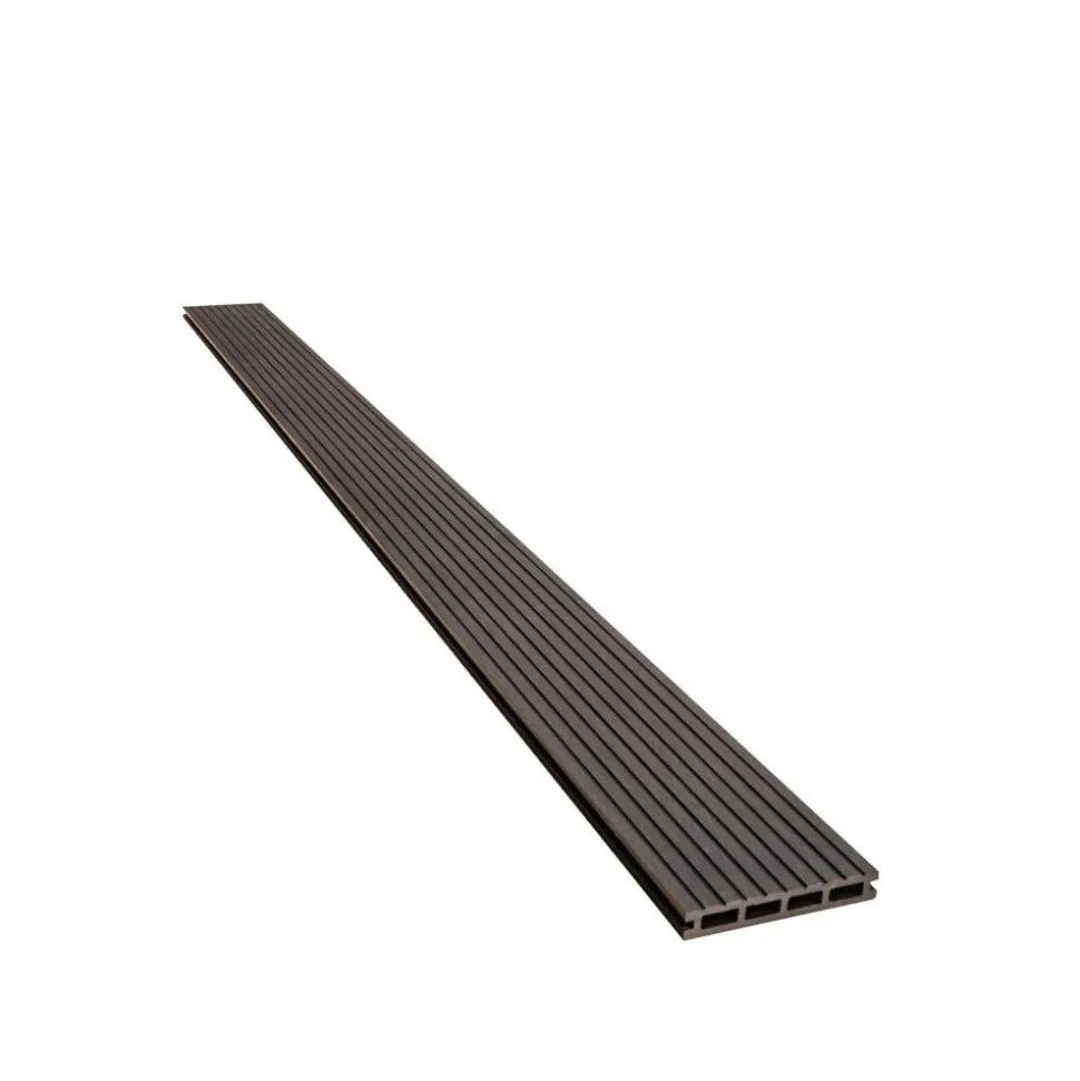 Terrassendiele WPC matt-anthrazit 14,5 x 200 x 2,1 cm