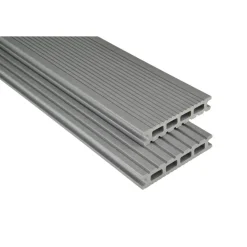 Terrassendielen 'Exklusiv' grau 4000 x 145 x 26 mm