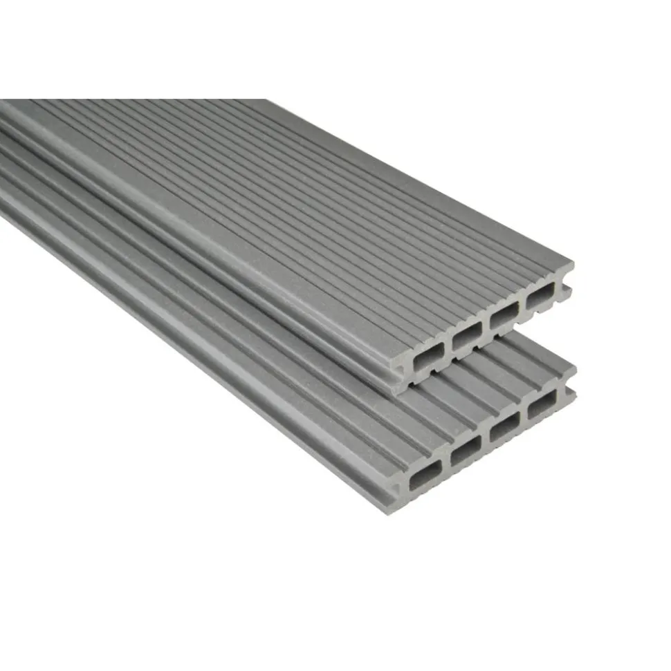 Terrassendielen 'Exklusiv' grau 2500 x 145 x 26 mm