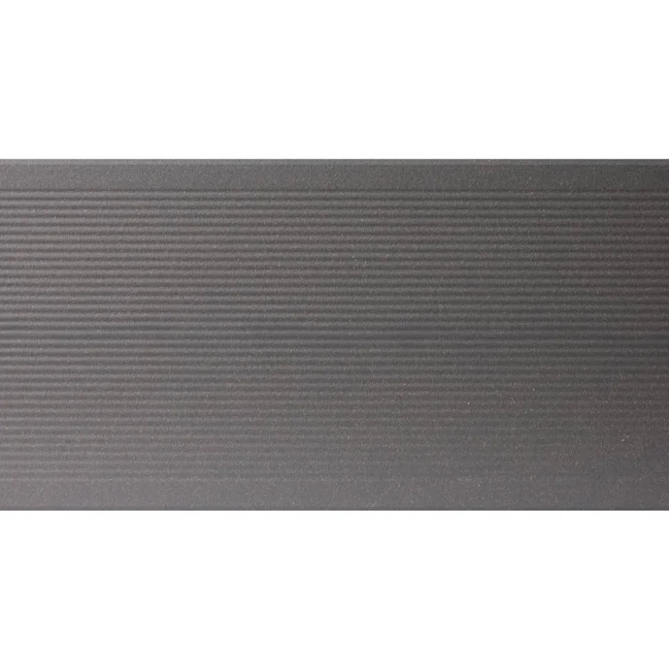 Terrassendielen-Komplettset 'Strukturo' grau 3000 x 3000 mm