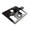 Terrassendielen-Komplettset WPC Hohlkammer anthrazit 12 qm