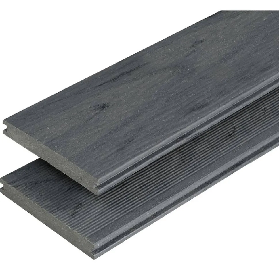 Terrassendiele WPC eichefarben 1000 x 145 x 20 mm