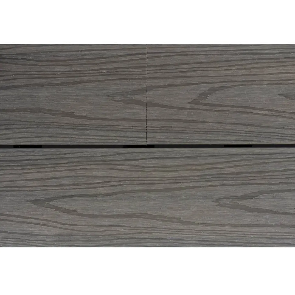 Terrassen-Komplettset 'strongWood solid db' walnussfarben/vintage 15 qm