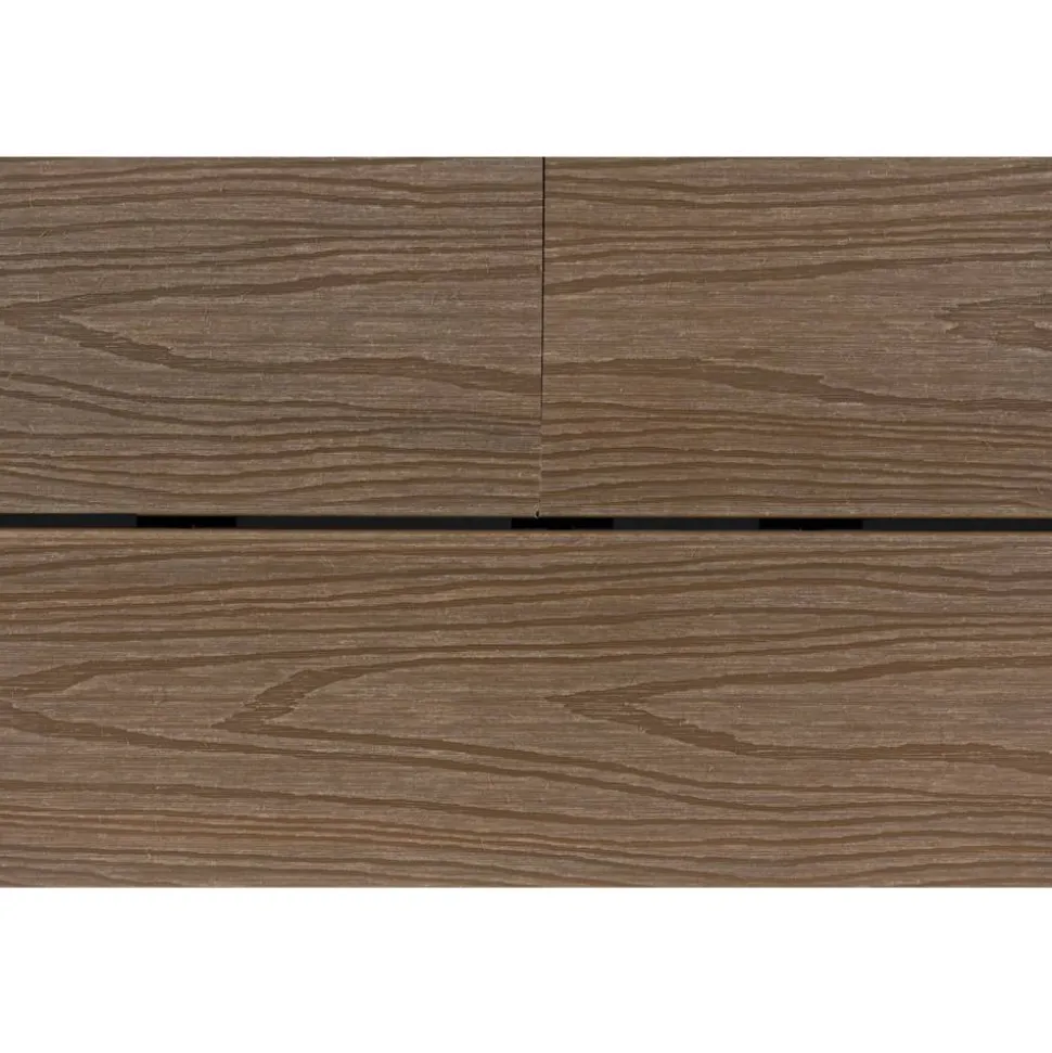 Terrassen-Komplettset 'strongWood light db' teakfarben/vintage 20 qm