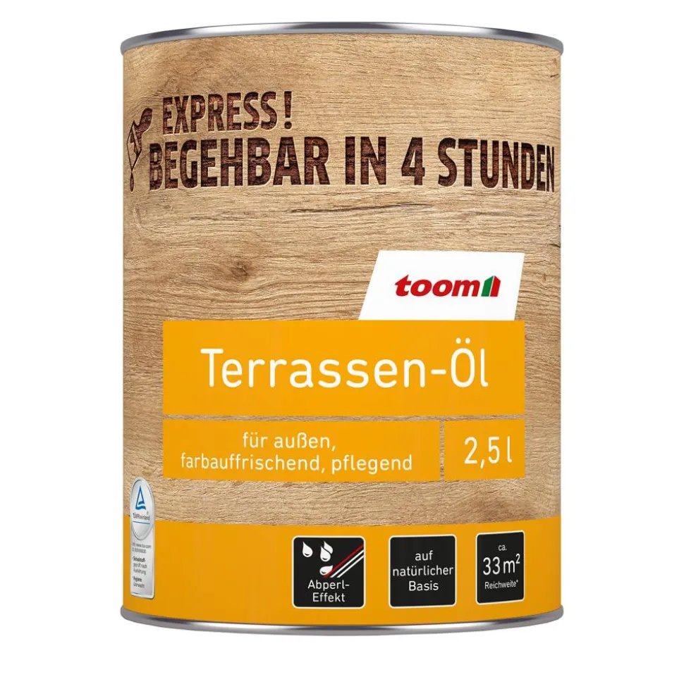 Terrassen-Öl 'Natur' beige 2,5 l