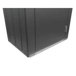 Terrassenschrank 'Julia' dunkelgrau-metallic Gr. M