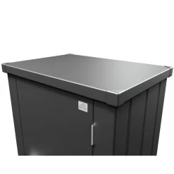 Terrassenschrank 'Julia' dunkelgrau-metallic Gr. M