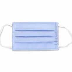 Textil-Gesichtsmaske 'AOX' hellblau, 1 Stück
