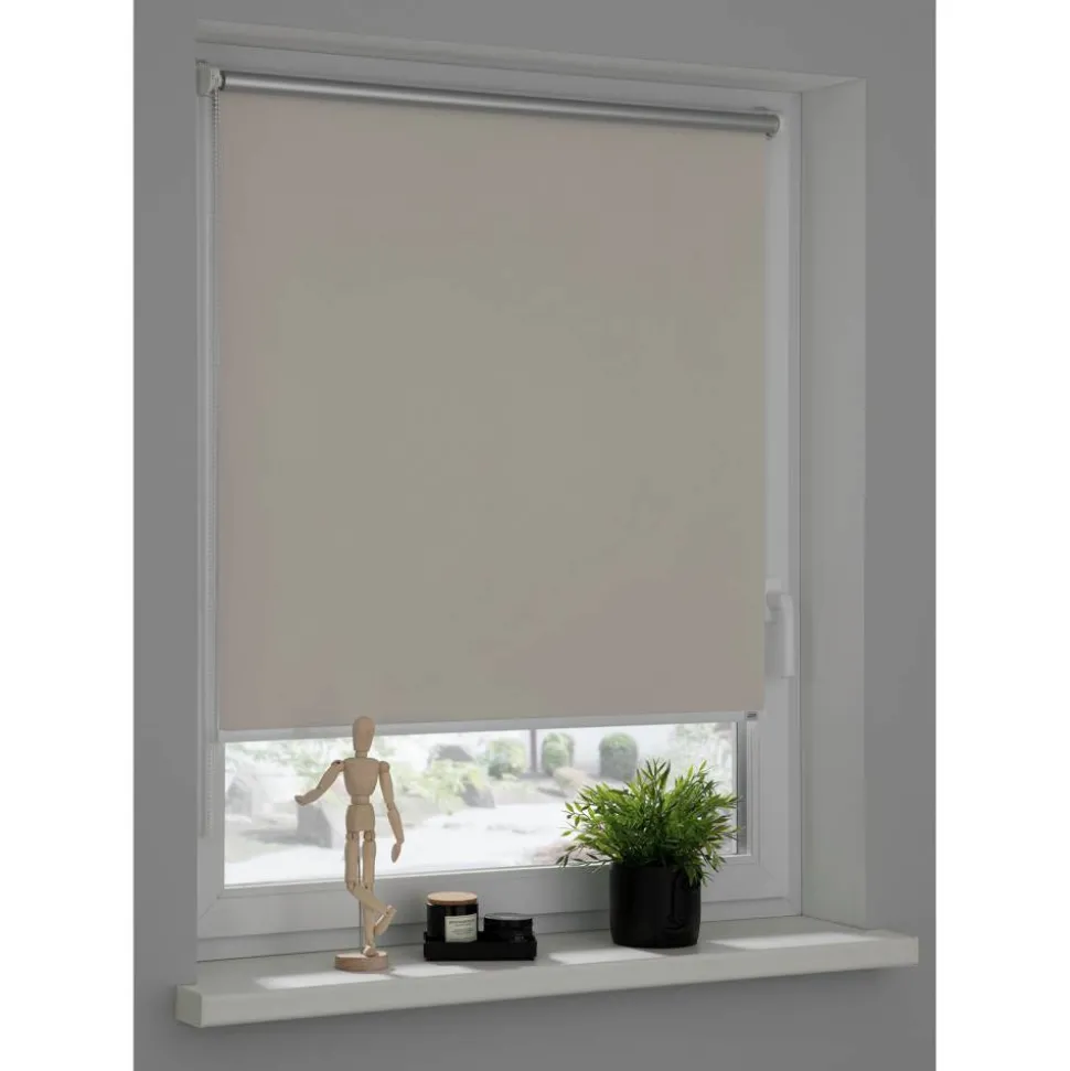 Thermo-Rollo 'Martha' beige 120 x 150 cm