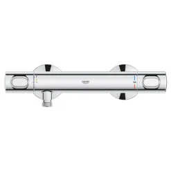 Thermostat-Duscharmatur 'Precision Flow' chromfarben