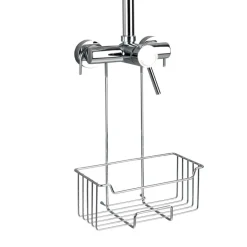 Thermostat-Dusch-Caddy 'Milo', Edelstahl, rostfrei