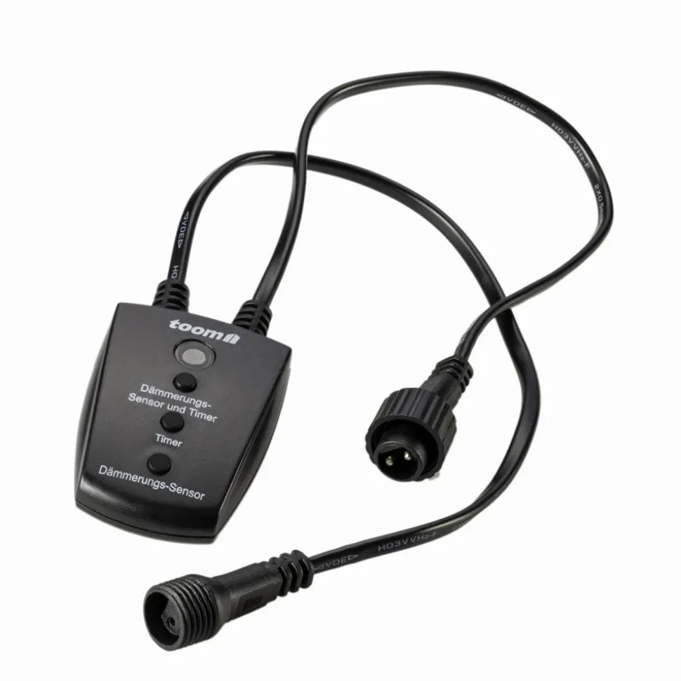 Timer mit Dämmerungssensor für toom-System
