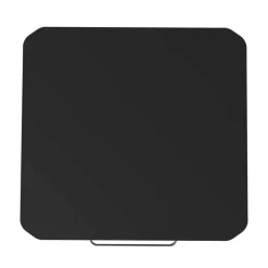 Tisch schwarz 124 x 83 x 60 cm