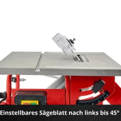 Tischkreissäge 'TC-TS 8 I' 800 W rot