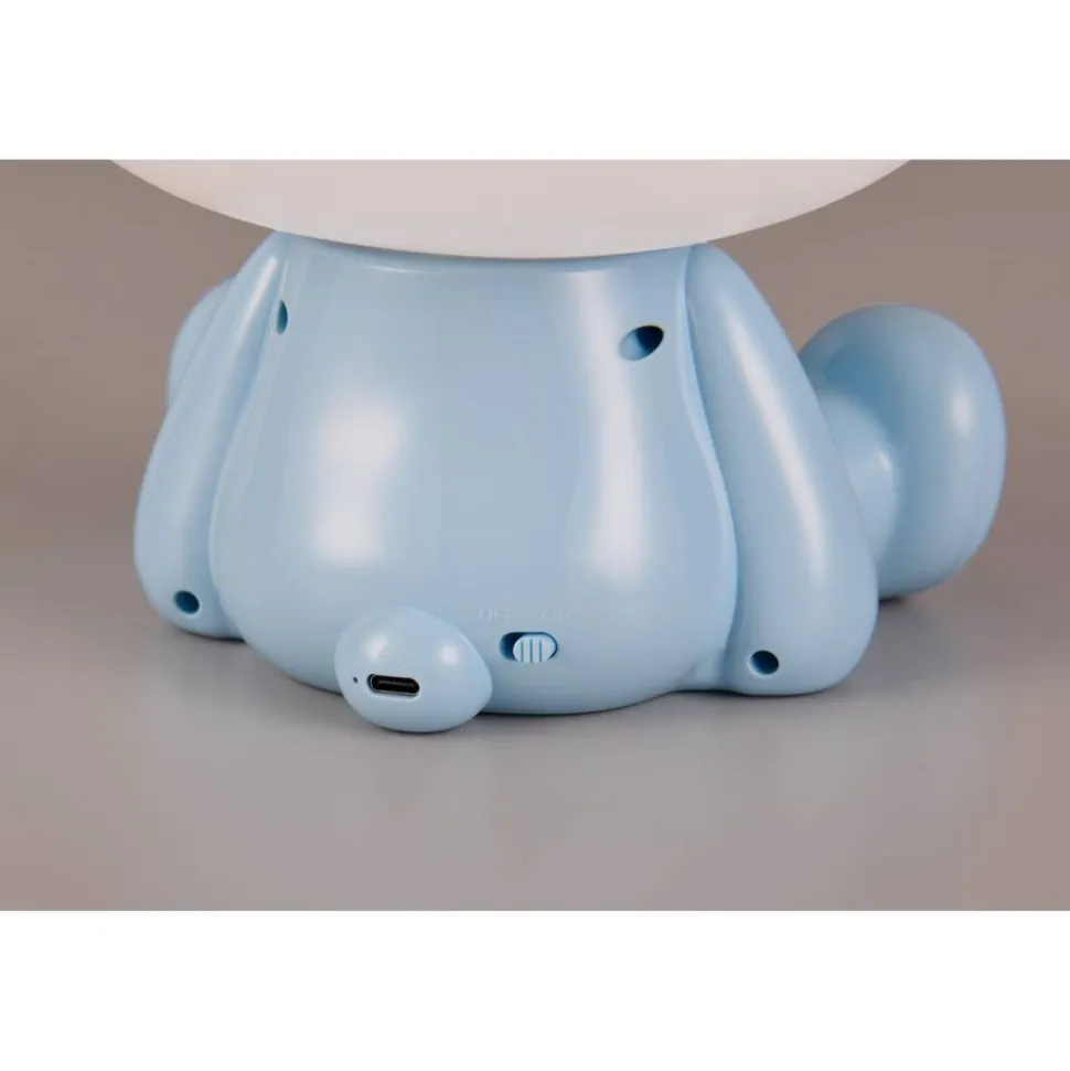 Tischleuchte 'Hopper' blau 19,5 x 24,5 x 16,5 cm