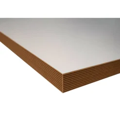 Tischplatte Dekorspan weiß 200 x 80 x 2,5 cm