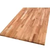 Tischplatte Eiche B/C massiv 200 x 80 x 2,6 cm