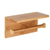 Toiletten-Ersatzrollenhalter 'Duo Bambusa' 25 x 13 x 12 cm