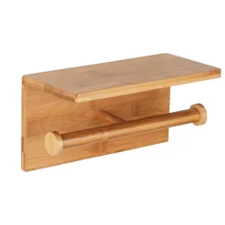 Toiletten-Ersatzrollenhalter 'Duo Bambusa' 25 x 13 x 12 cm