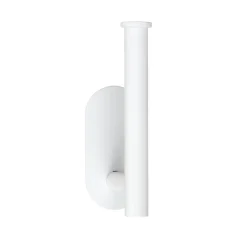 Toilettenpapierhalter 'Orea' Edelstahl weiß matt