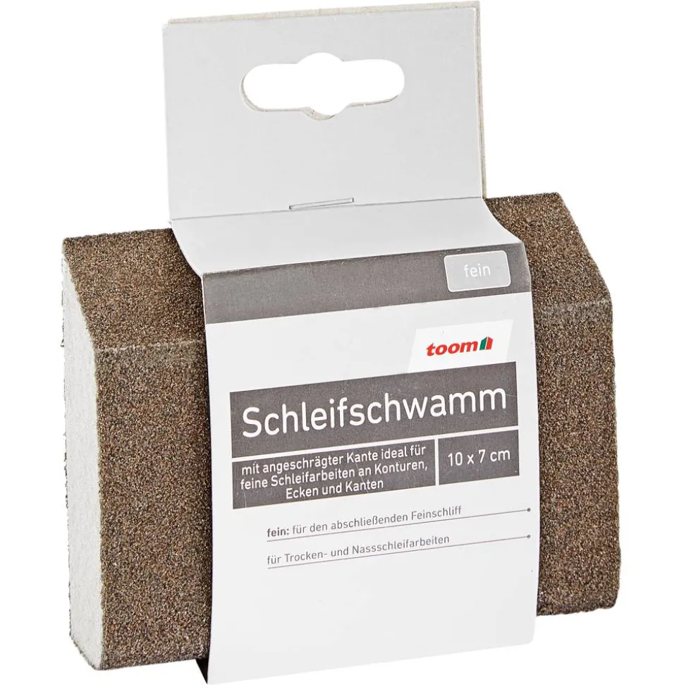 toom Schleifschwamm 7x10 cm