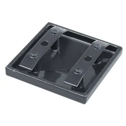 Torpfostenkappe Aluminium anthrazitgrau 80 x 80 mm