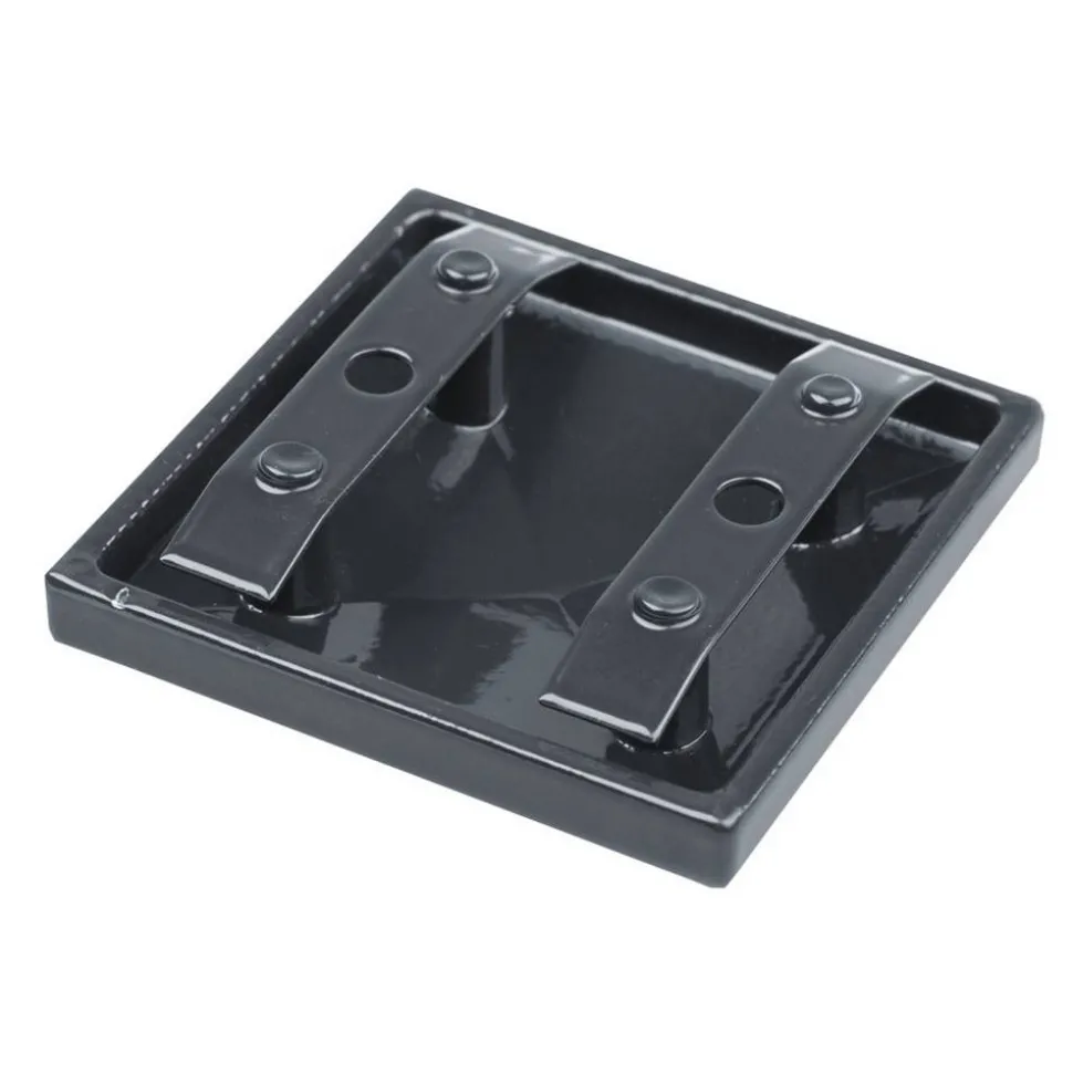 Torpfostenkappe Aluminium anthrazitgrau 80 x 80 mm